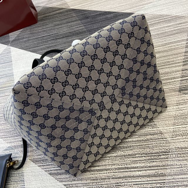 GG original canvas totissima medium tote bag 788203 blue