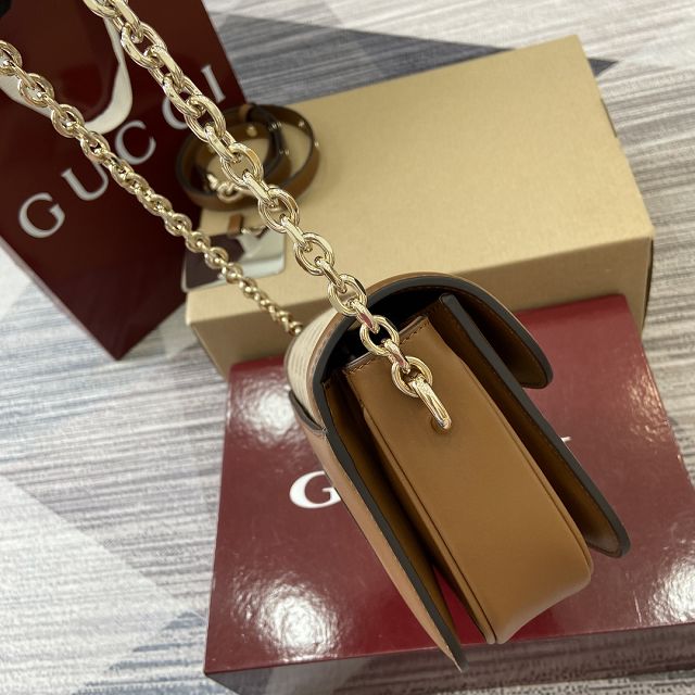 GG original canvas go small shoulder bag 826761 beige&brown