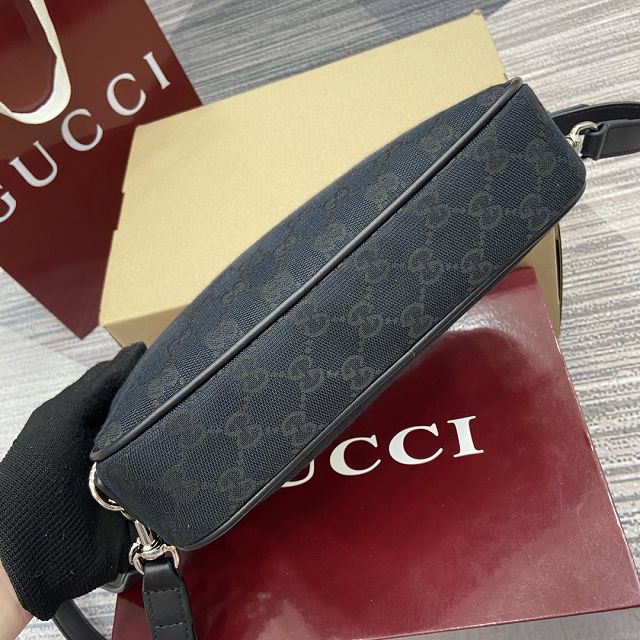 GG original canvas small crossbody bag 834802 black