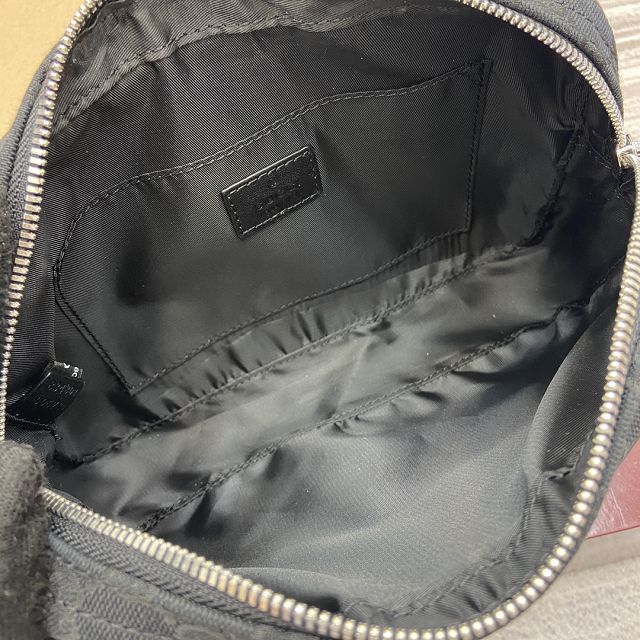 GG original canvas small crossbody bag 834802 black