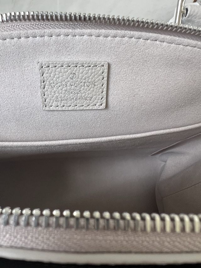 Louis vuitton original calfskin petit palais tote pm M58916 grey