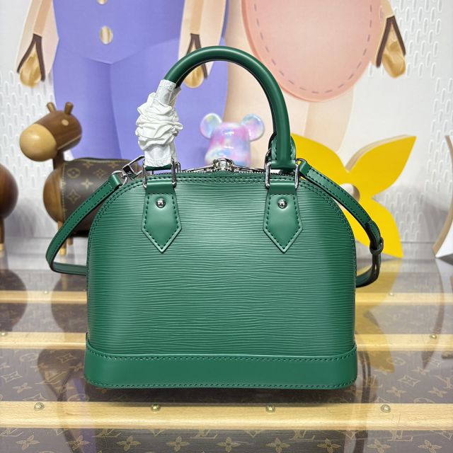 Louis vuitton original epi leather alma BB M40302 green