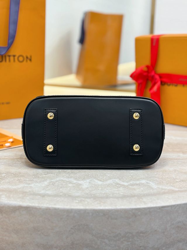 Louis vuitton original epi leather alma BB handbag M13670 black