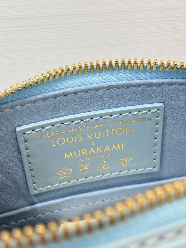 Louis vuitton original epi leather alma BB handbag M14197 blue