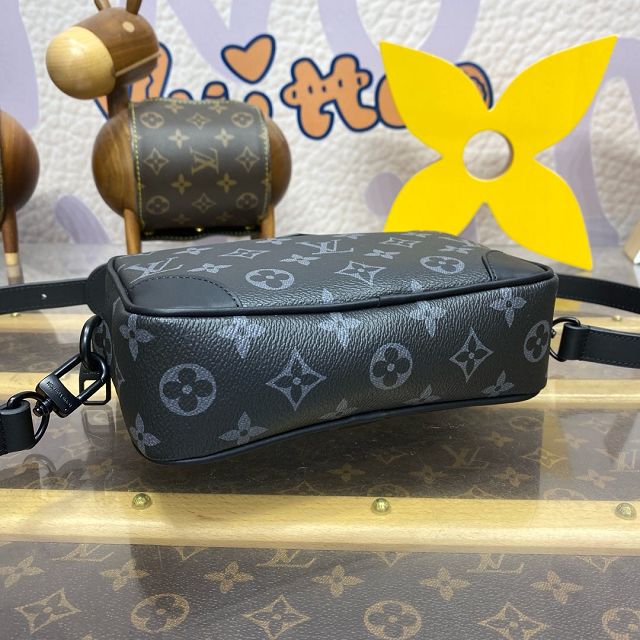 Louis vuitton original monogram eclipse trocadero wearable wallet M14253