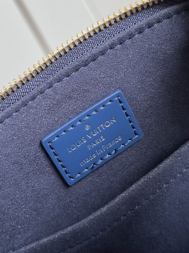 Louis vuitton original vernis leather alma BB M13169 blue