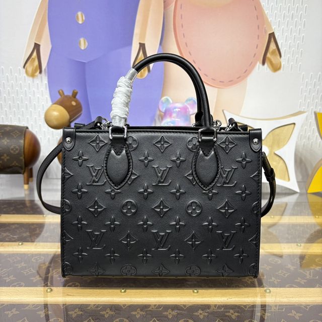 Louis vuitton original calfskin onthego PM M14576 black