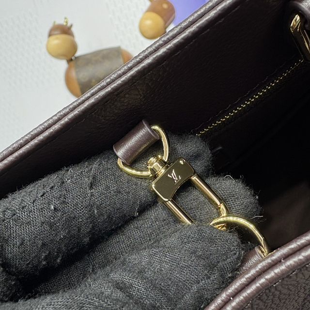 Louis vuitton original calfskin onthego mm M12967 chocolate