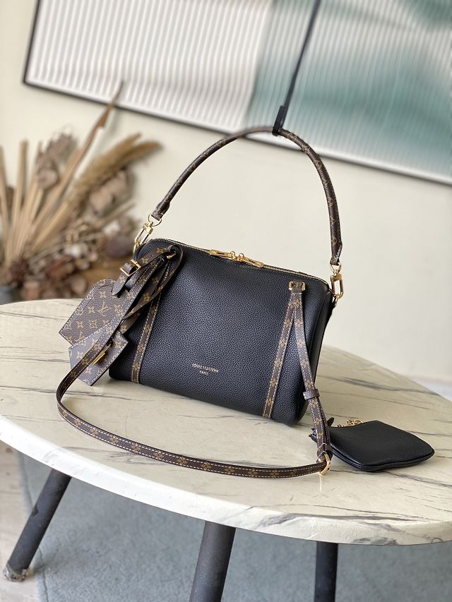 Louis vuitton original calfskin speedy soft 25 M13667 black