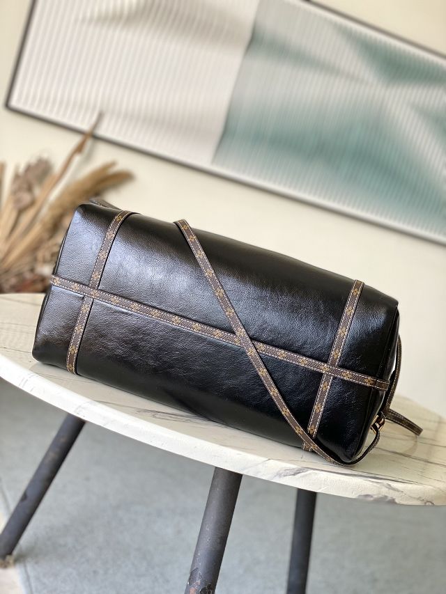 Louis vuitton original calfskin speedy soft 40 M13668 black