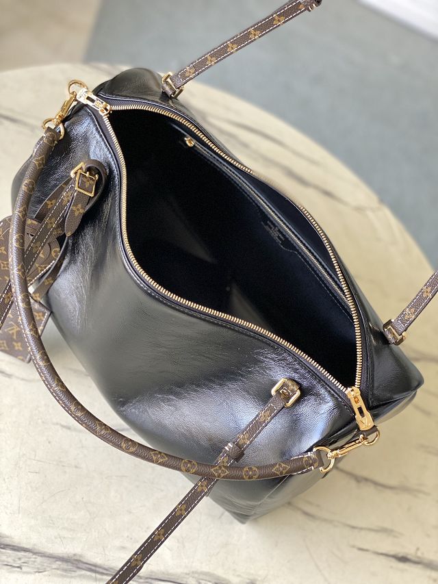 Louis vuitton original calfskin speedy soft 40 M13668 black