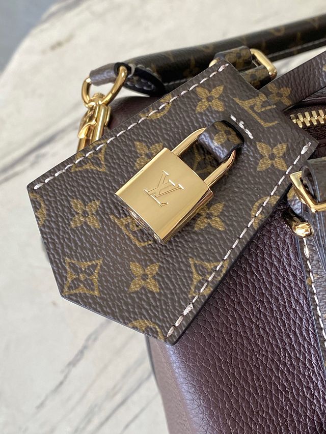 Louis vuitton original calfskin speedy soft 40 M13668 bordeaux