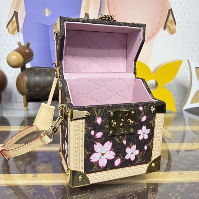 Louis vuitton original monogram canvas box trunk M14173