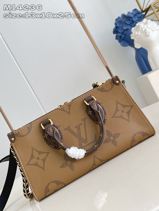 Louis vuitton original monogram canvas onthego east west M14236