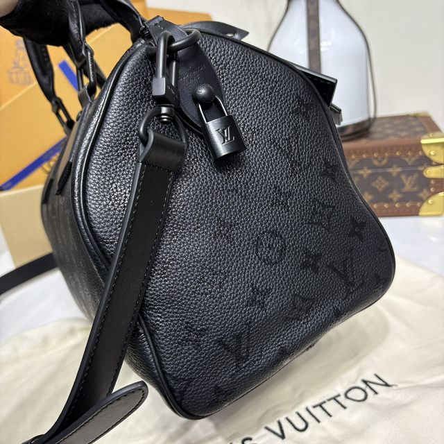 Louis vuitton original soft calfskin speedy P9 30 M14074 black