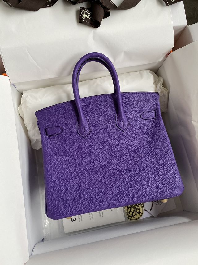 Hermes original togo leather birkin 30 bag H30-1 crocus