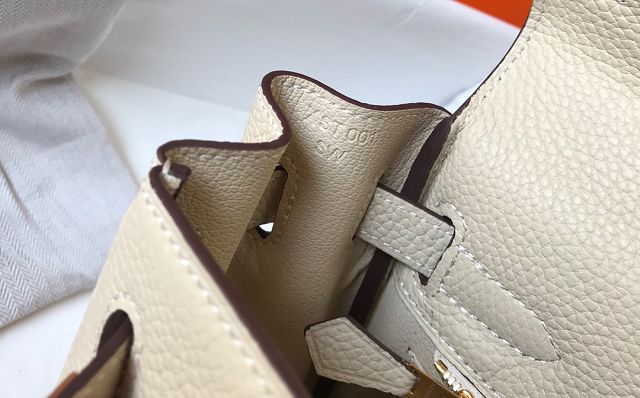 Hermes original togo leather kelly 25 bag K25 parthemin