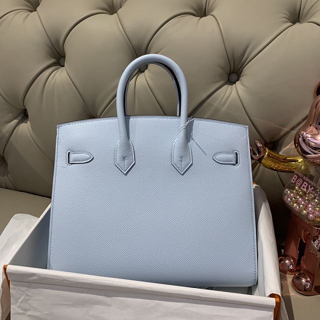 Hermes sellier original epsom leather birkin 35 bag H35-3 azur