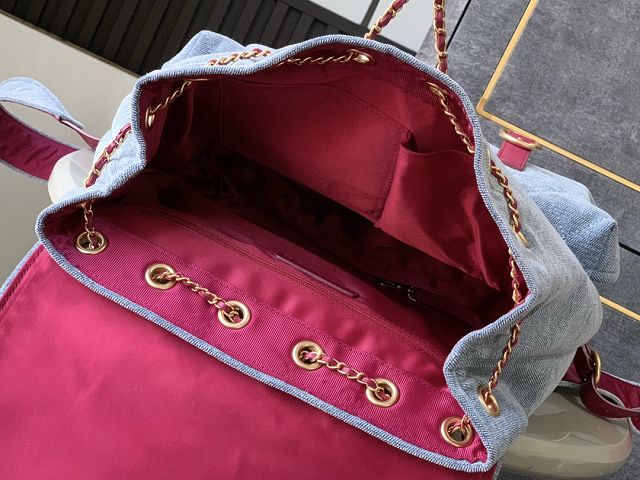 CC original denim backpack AS5471 blue