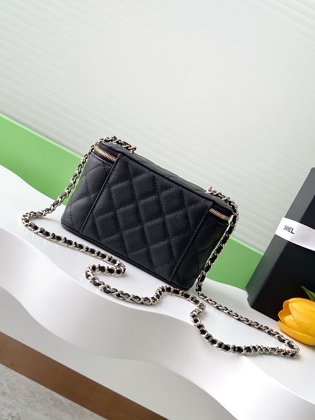 CC original grained calfskin small vanity with chain AP4530