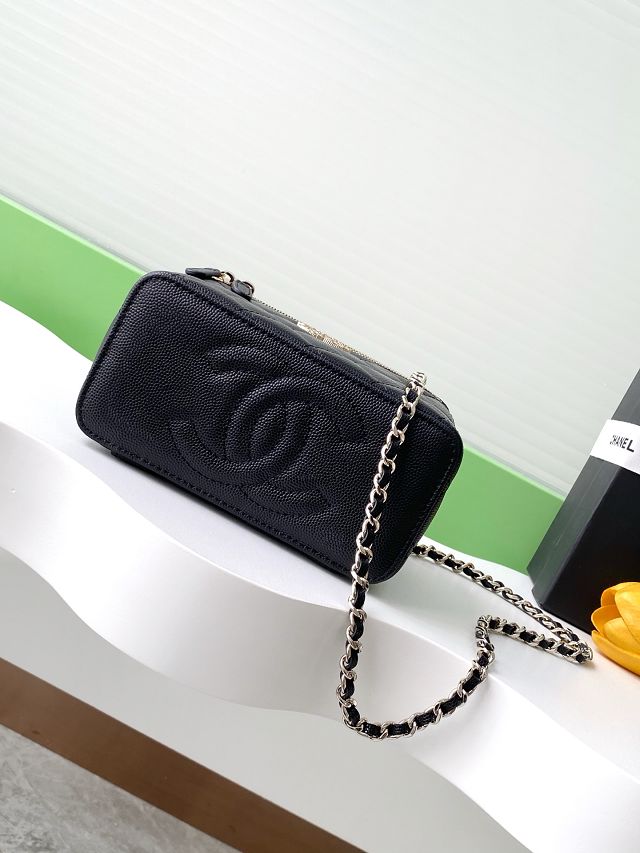CC original grained calfskin small vanity with chain AP4530