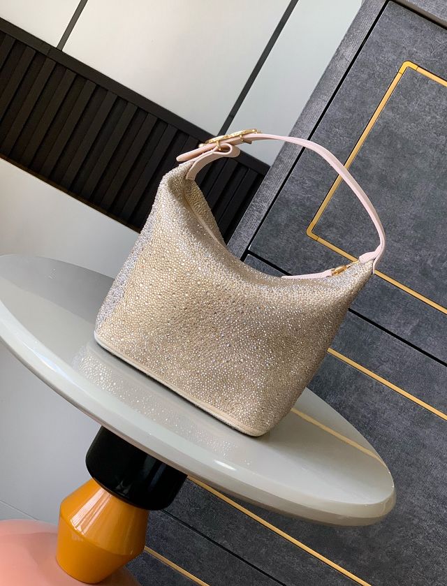 CC original lambskin mini hobo bag  AS5529 gold