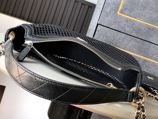 CC original mesh clutch with chain AP4515 black