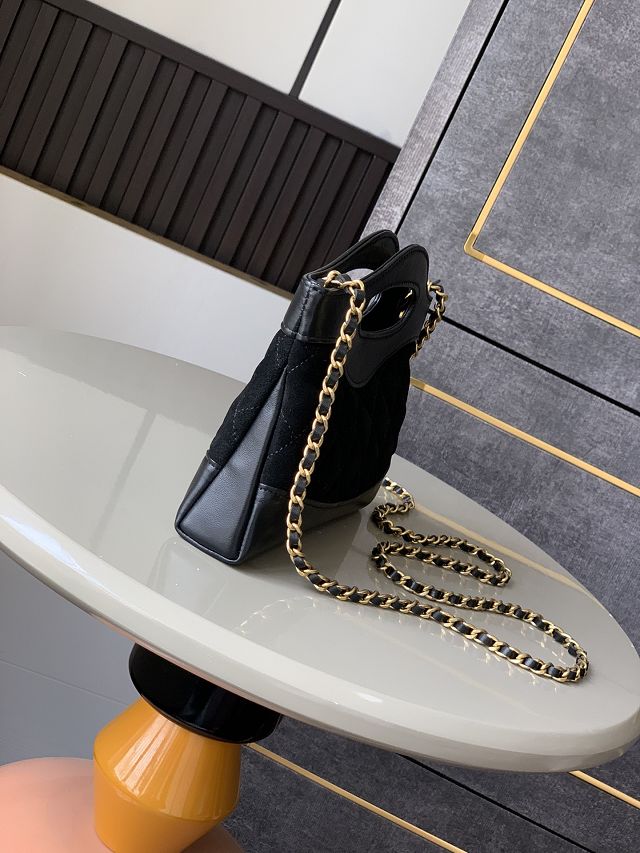 CC original suede nano 31 bag AS3656 black