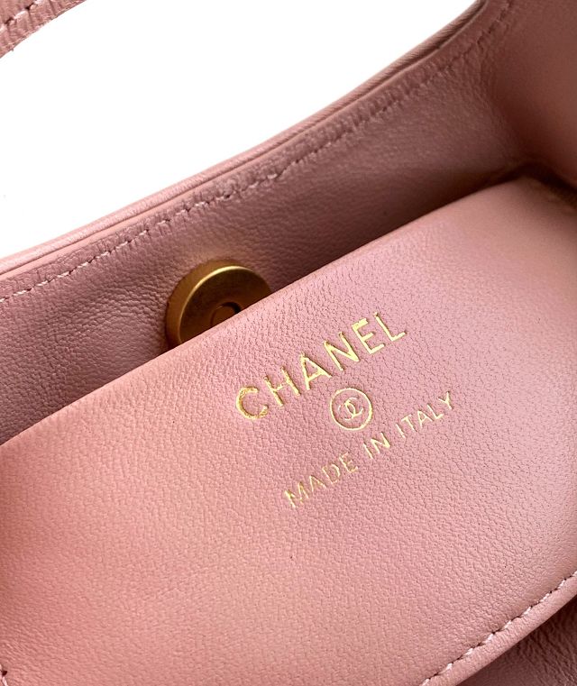 CC original suede nano 31 bag AS3656 pink