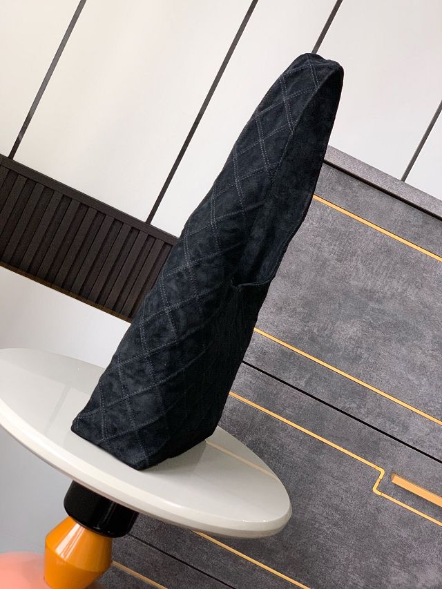 CC original suede small hobo handbag AS5302 black