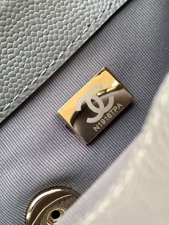 CC original grained calfskin backpack AS3860 grey