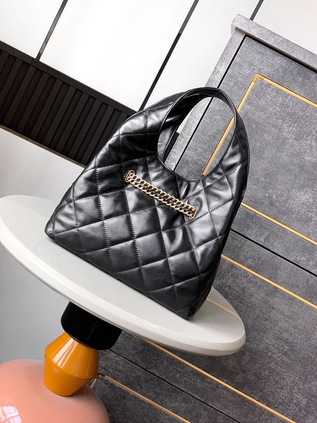 CC original lambskin hobo bag AS5411 black