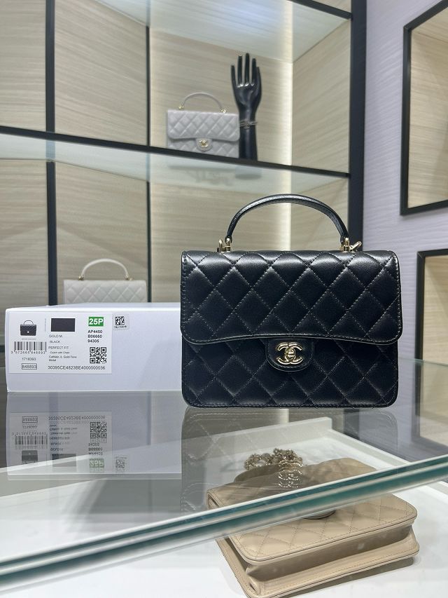 CC original lambskin mini backpack AP4450 black