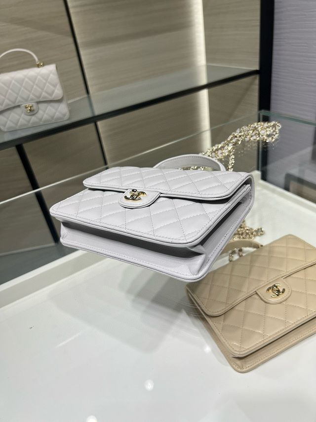 CC original lambskin mini backpack AP4450 grey