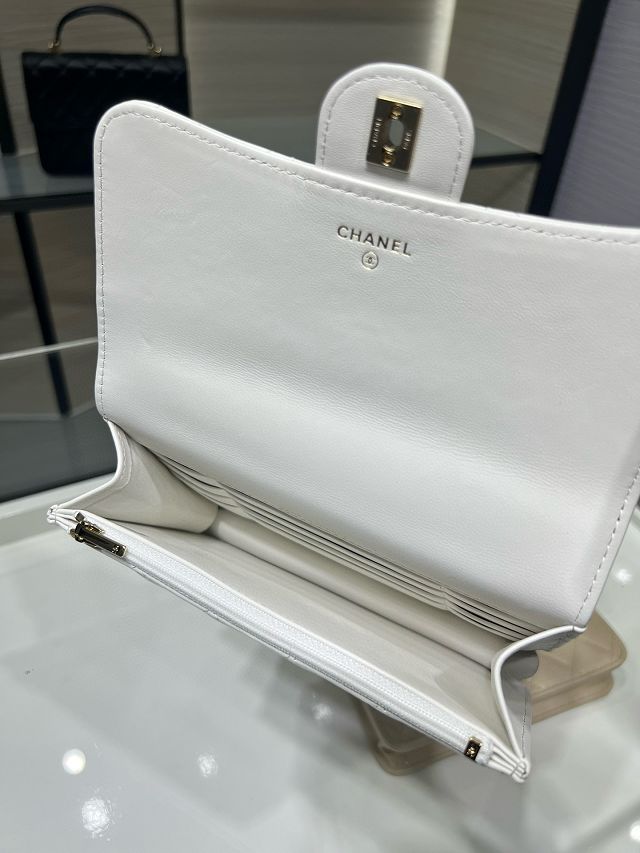 CC original lambskin mini backpack AP4450 white