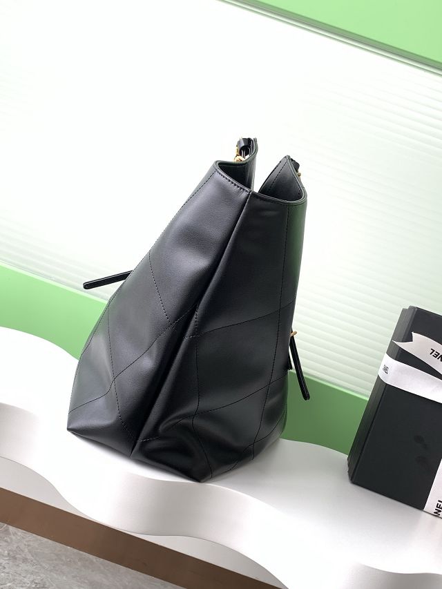CC original calfskin maxi shopping bag AS5463 black
