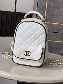 CC original lambskin mini backpack AP4514 white