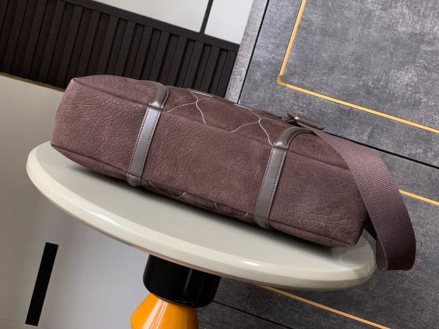 CC original suede large tote bag AS0503 dark brown