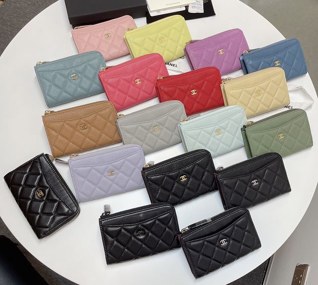 CC original grained calfskin card holder AP3179