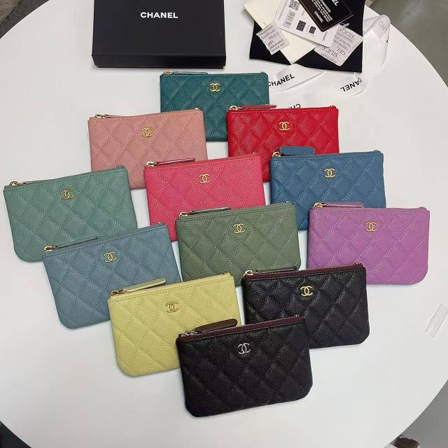 CC original grained calfskin card holder AP8236