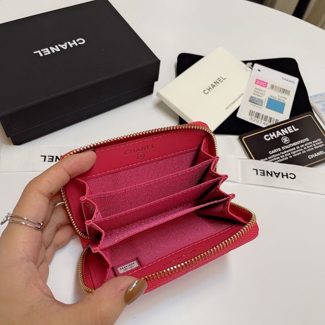 CC original grained calfskin card holder AP8451