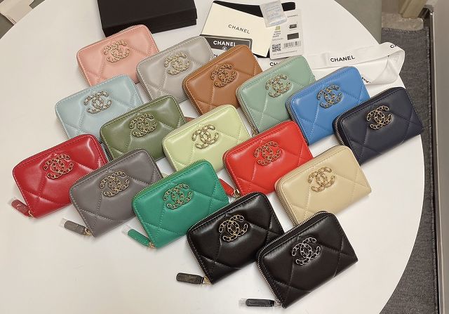 CC original lambskin card holder AP0945