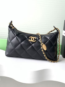 CC original lambskin small hobo bag AS5528 black