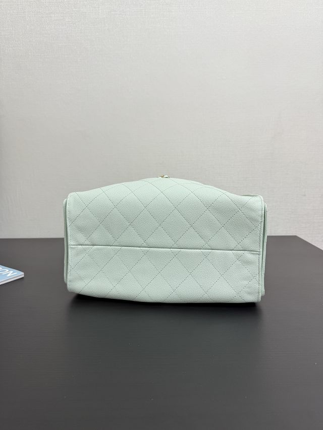 CC original grained calfskin 25 small handbag AS5293 light green