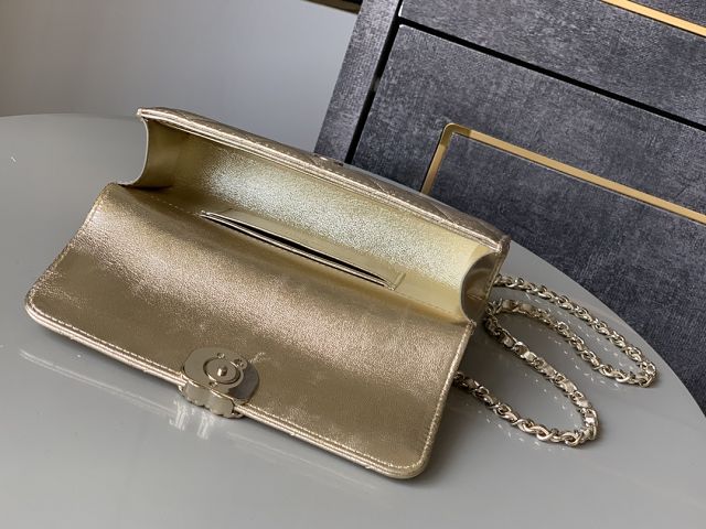 CC original lambskin flap phone holder AP3238 gold