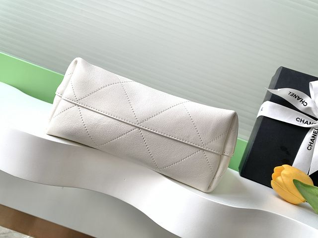 CC original lambskin hobo handbag AS5403 white