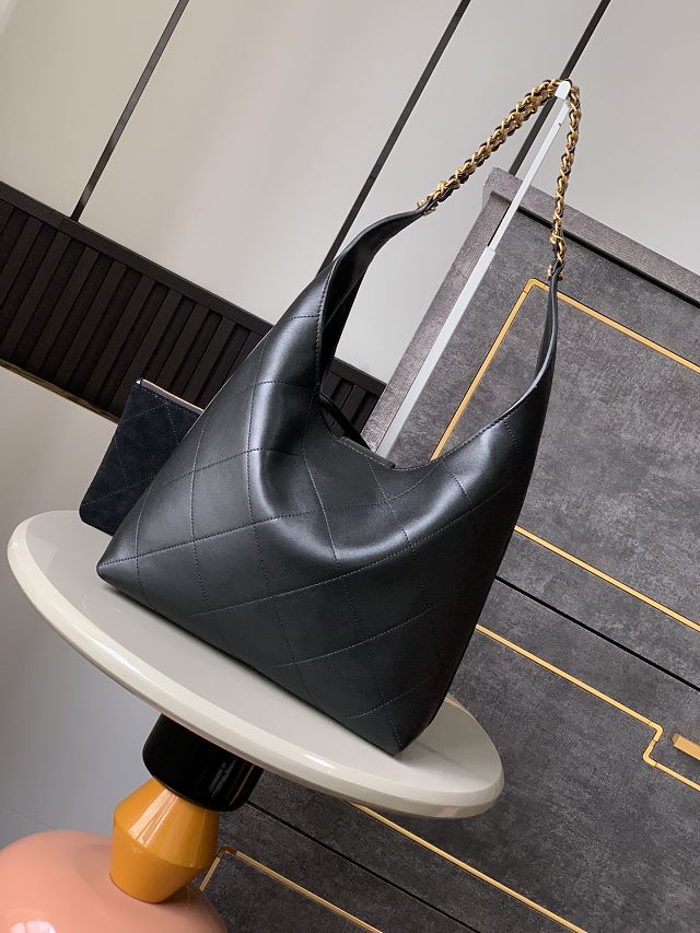 CC original lambskin large hobo handbag AS5425 black