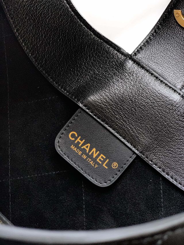 CC original lambskin large hobo handbag AS5425 black