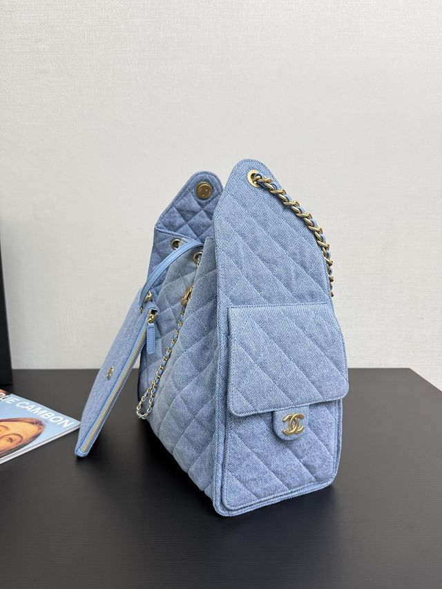 CC original denim 25 medium handbag AS5311 blue