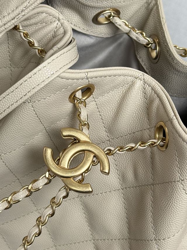 CC original grained calfskin 25 medium handbag AS5311 beige